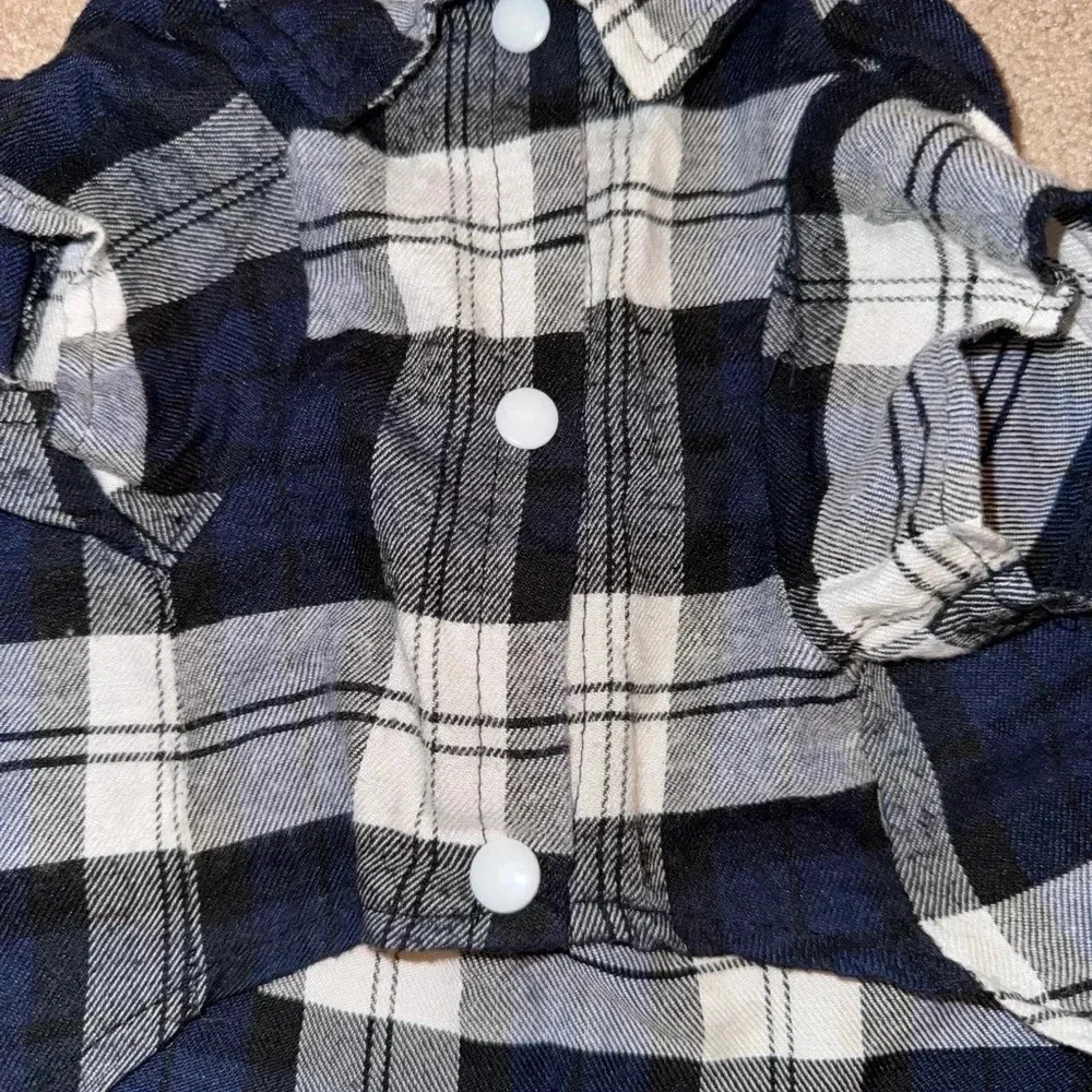 Dog plaid shirt your furry
